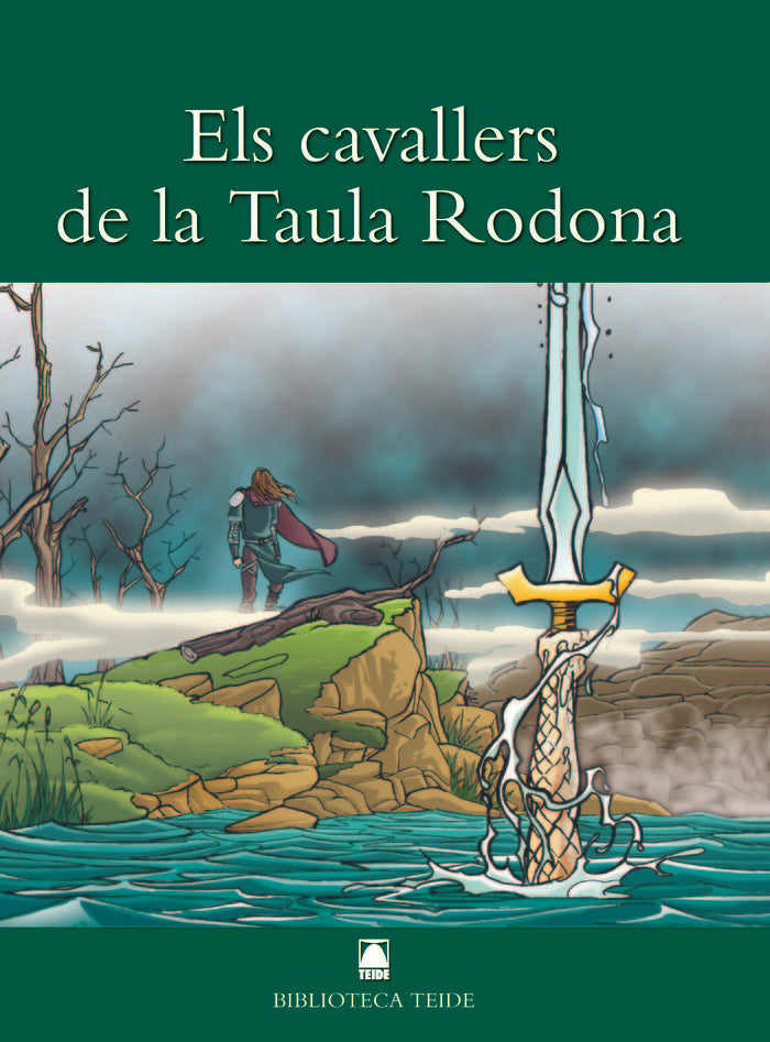 Biblioteca Teide 010 - Els cavallers de la taula rodona, de Fortuny Giné, Joan Baptista | portada del libro