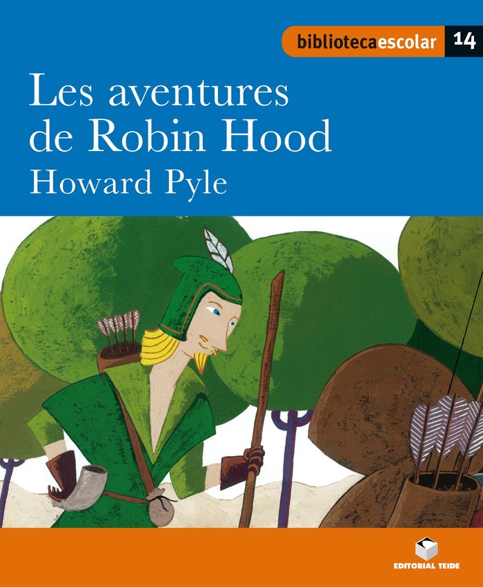 Biblioteca escolar 014 - Les aventures de Robin Hood | portada del libro