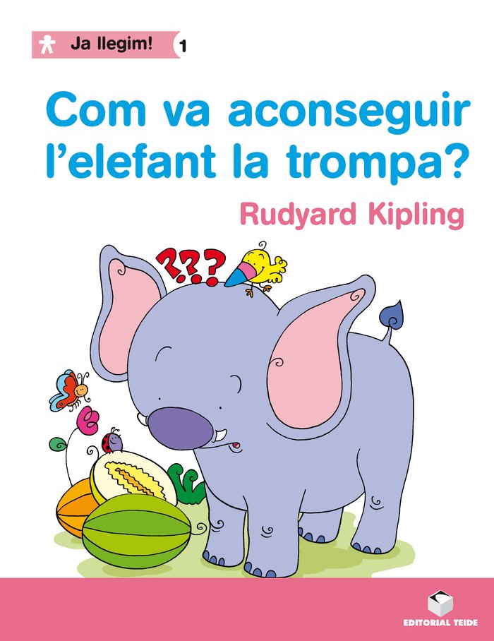 Ja llegim! 01 - Com va aconseguir l'elefant la trompa?, de Varios autores | portada del libro