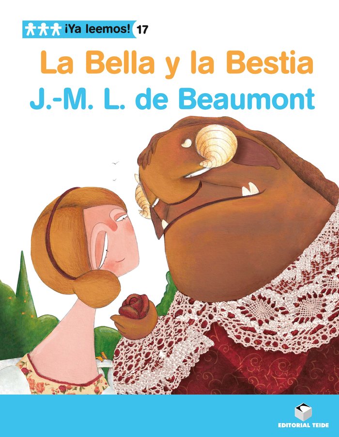 ¡Ya leemos! 017 - La bella y la bestia -J. -M. Leprince de Beaumont-, de Varios autores | portada del libro