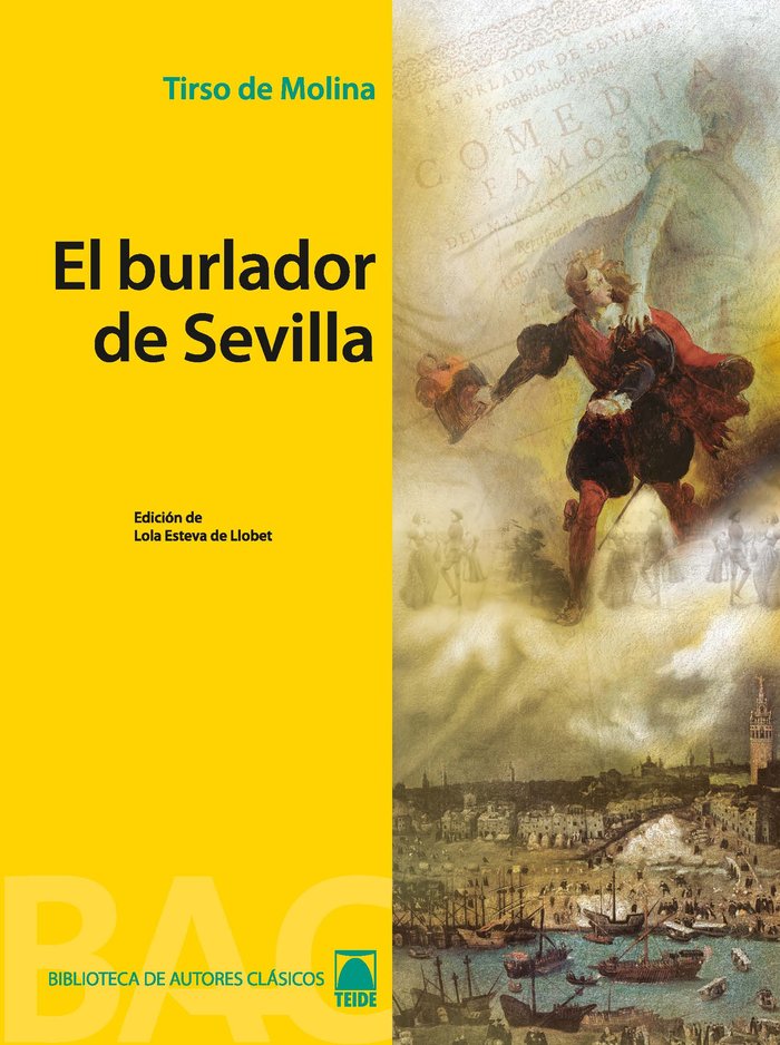 Biblioteca de autores clásicos 02 - El burlador de Sevilla -, de Fortuny Giné, Joan Baptista | portada del libro
