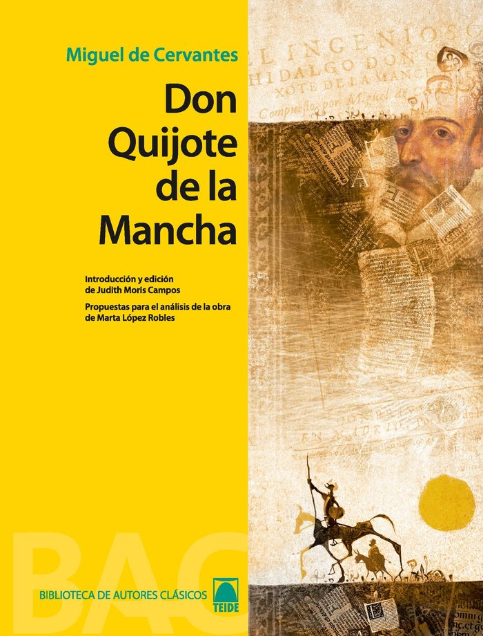 Biblioteca de autores clásicos 05 - Don Quijote de la Mancha -Miguel de Cervantes-, de Fortuny Giné, Joan Baptista | portada