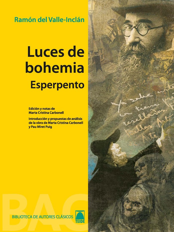 Luces de Bohemia. Colección Biblioteca de Autores clásicos. Bachillerato, de Fortuny Giné, Joan Baptista | portada del libro