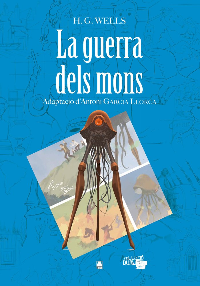 La guerra dels mons. Col·lecció Dual 08, de Fortuny Giné, Joan Baptista | portada del libro