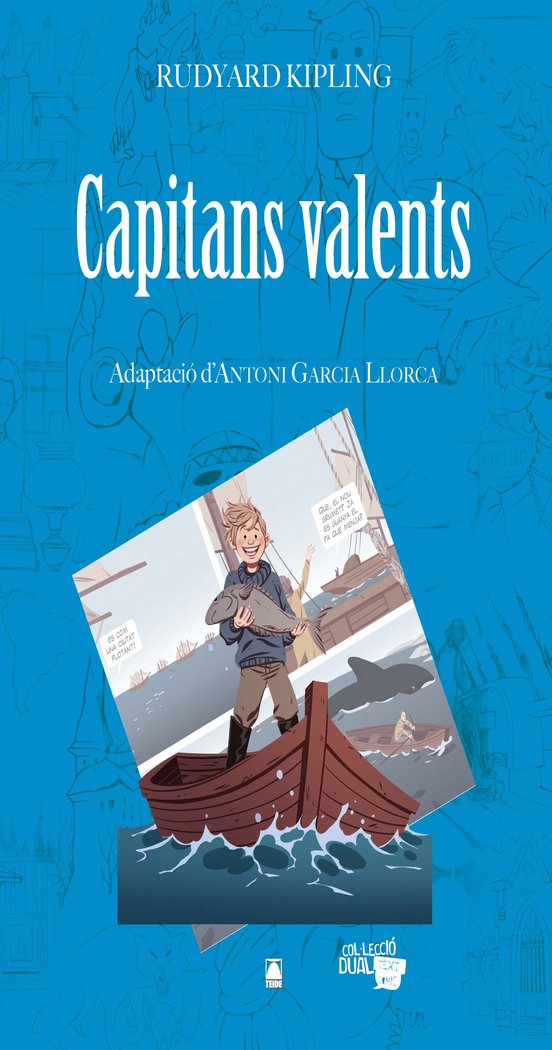 Col·lecció Dual 012 - Capitans valents - Rudyard Kipling, de Rodríguez Castillo, Cristina | portada del libro