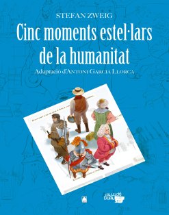CINC MOMENTS ESTEL·LARS DE LA HUMANITAT (A.COMICS) | portada del libro