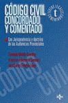 Código Civil concordado y comentado, de MORILLO F - ECHEVERRIA F - ERDOZAIN J | portada del libro