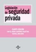 Legislación de seguridad privada, de MAPELLI CAFFARENA | portada del libro