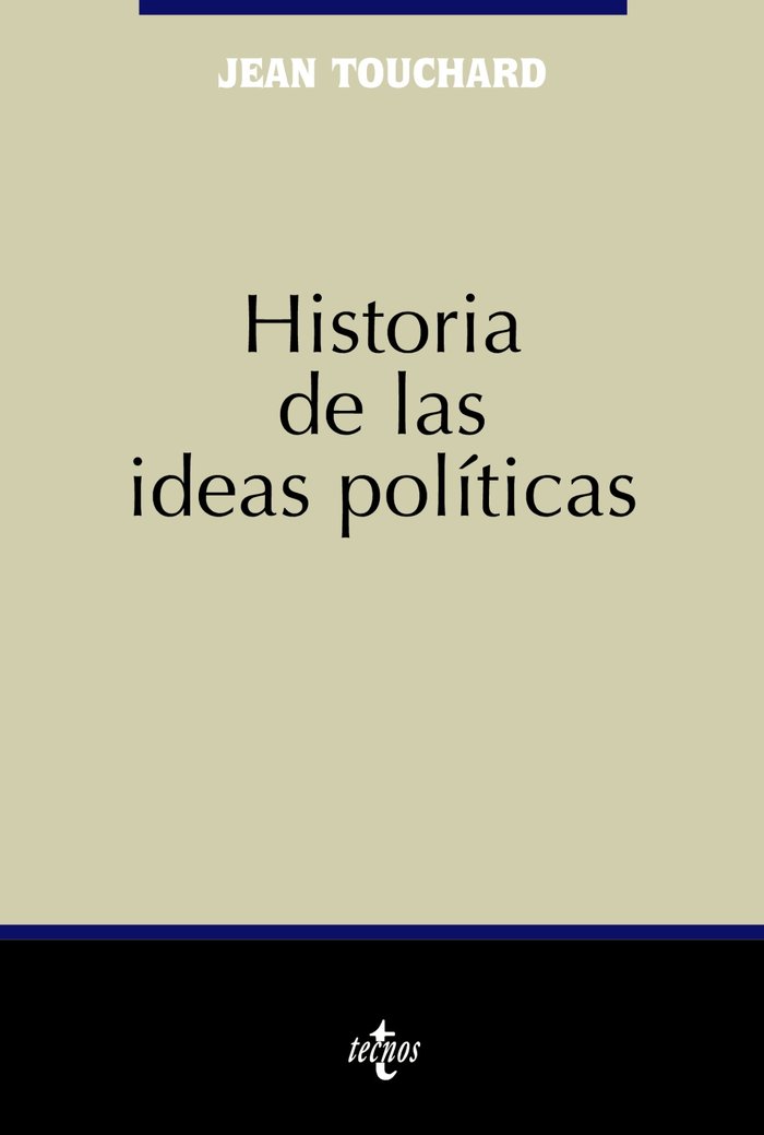 Historia de las ideas políticas, de Touchard, Jean | portada del libro