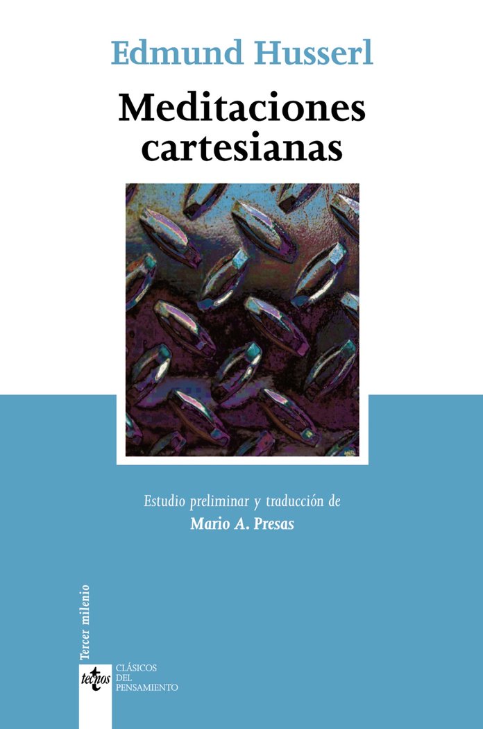 Meditaciones cartesianas, de Husserl, Edmund | portada del libro