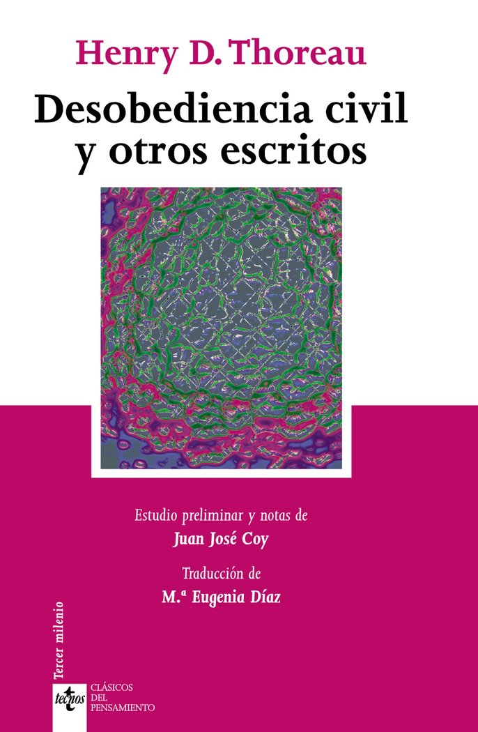 Desobediencia civil y otros escritos, de Thoreau, Henry D. | portada del libro