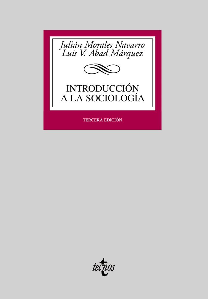 Introducción a la sociología, de Morales Navarro, Julián | portada del libro