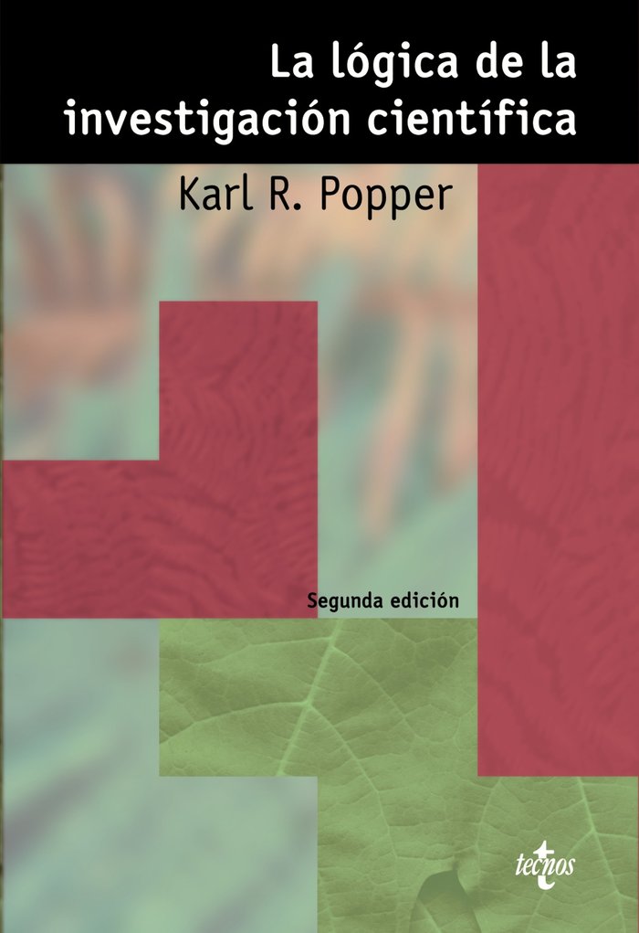 La lógica de la investigación científica, de Popper, Karl R. | portada del libro