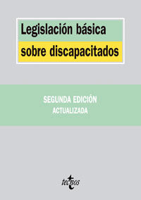 Legislación básica sobre discapacitados | portada del libro