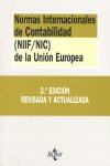 Normas Internacionales de Contabilidad (NIIF/NIC) de la Unión Europea | portada del libro