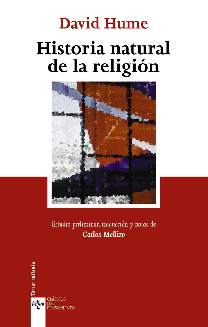 Historia natural de la religión, de Hume, David | portada del libro