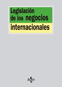 Legislación de los negocios internacionales, de ESTEBAN F - ESTEBAN G - RUEDA R | portada del libro