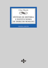 S¡ntesis de Historia e Instituciones de Derecho Romano, de RASCON GARCIA, CESAR | portada del libro