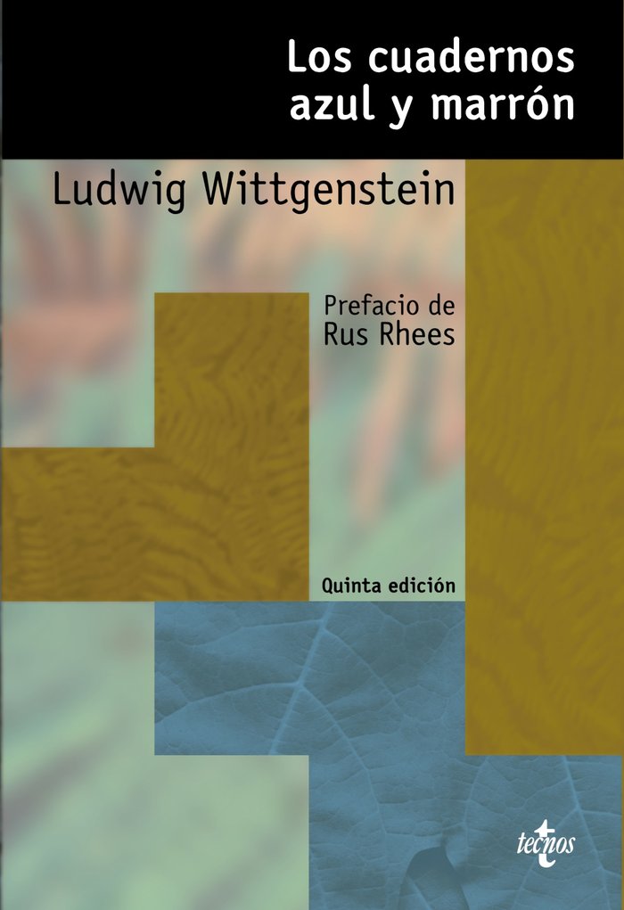 Los cuadernos azul y marrón, de Wittgenstein, Ludwig | portada del libro