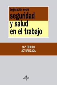 Legislación sobre seguridad y salud en el trabajo, de - | portada del libro