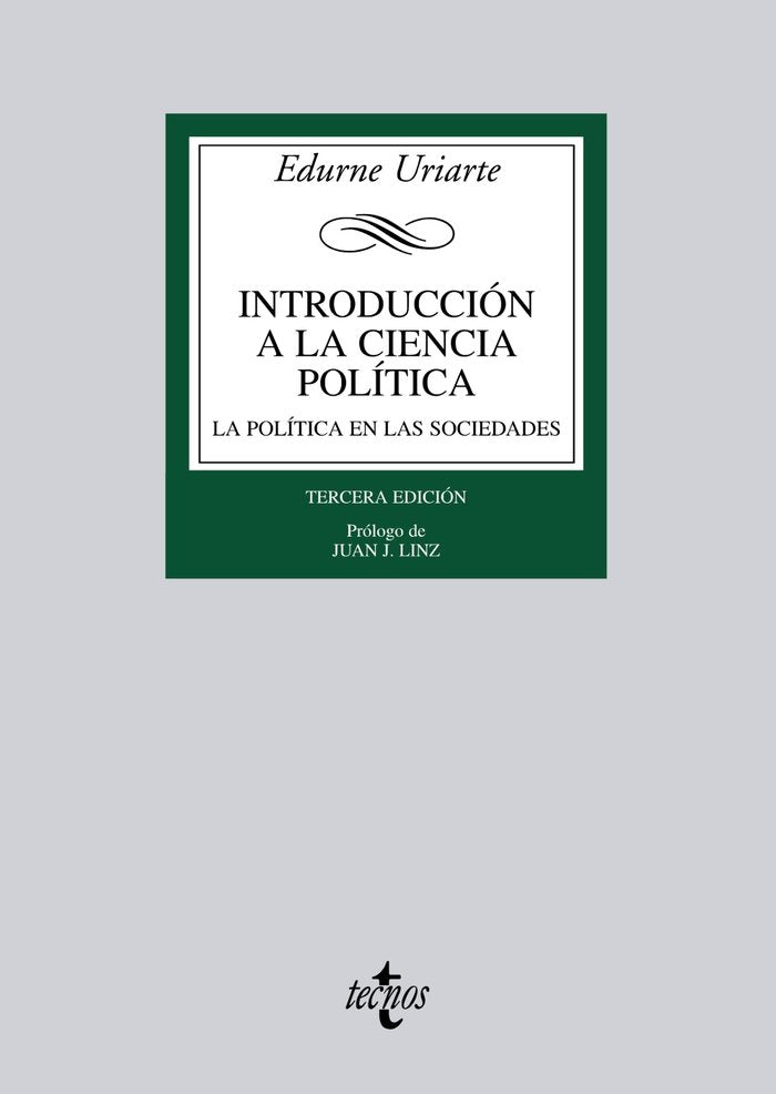 Introducción a la Ciencia Política, de Uriarte, Edurne | portada del libro