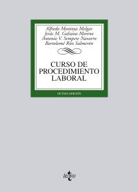 Curso de procedimiento laboral, de MONTOYA MELGAR, ALFREDO | portada del libro