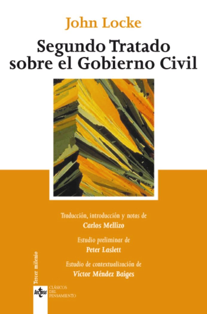 Segundo Tratado sobre el Gobierno Civil, de Locke, John | portada del libro