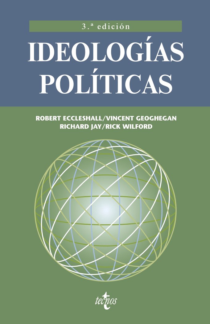 Ideologías políticas, de Eccleshall, Robert | portada del libro