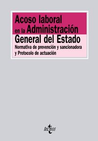Acoso laboral en la Administración General del Estado, de - | portada del libro