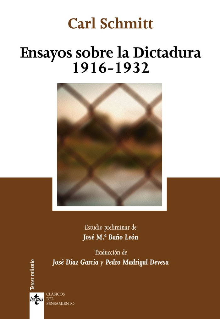Ensayos sobre la Dictadura 1916-1932, de Schmitt, Carl | portada del libro
