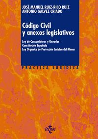 Código Civil y anexos legislativos, de RUIZ-RICO RUIZ, JOSé MANUEL | portada del libro