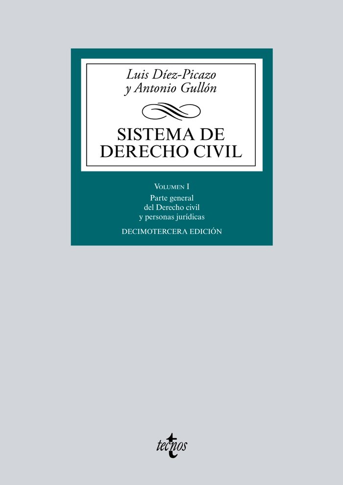 Sistema de Derecho Civil, de Díez-Picazo, Luis | portada del libro