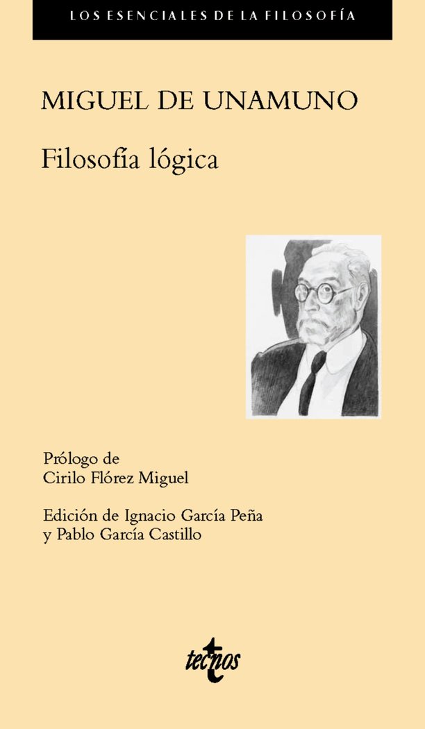 Filosofía lógica, de Unamuno, Miguel de | portada del libro