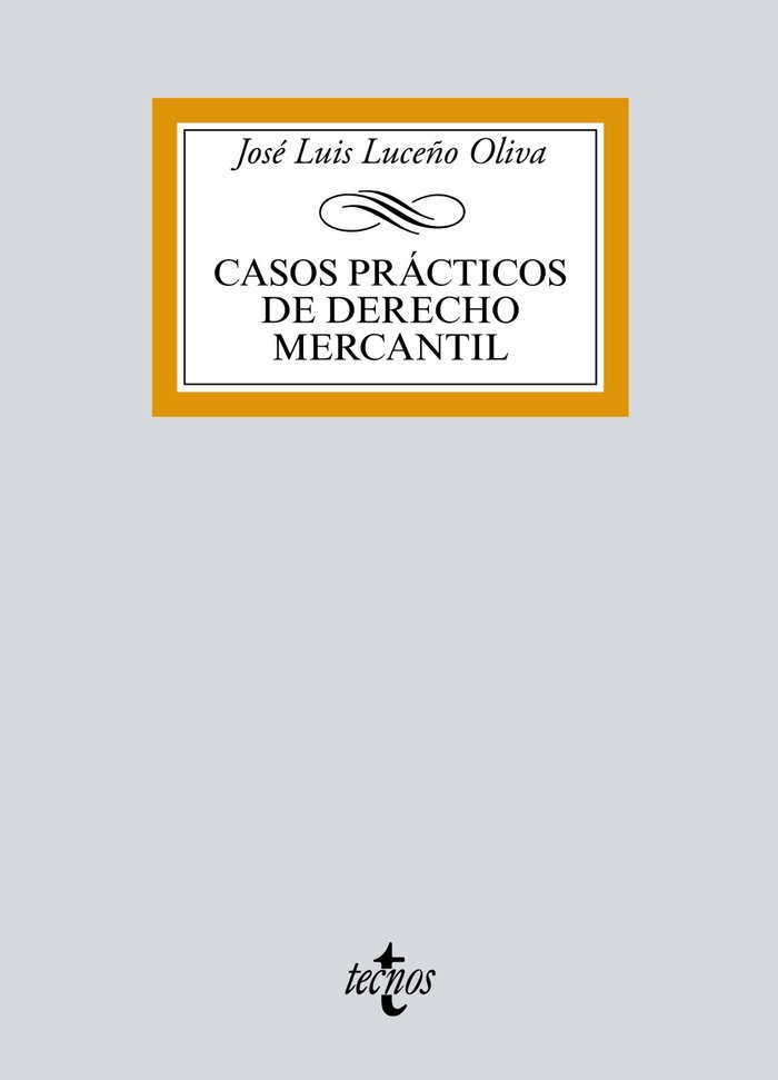 Casos prácticos de Derecho Mercantil, de Luceño Oliva, José Luis | portada del libro