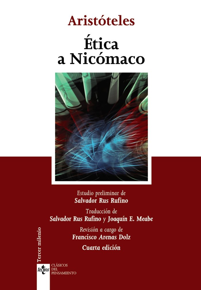 Ética a Nicómaco, de Aristóteles | portada del libro