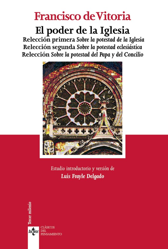 El poder de la Iglesia, de Vitoria, Francisco de | portada del libro