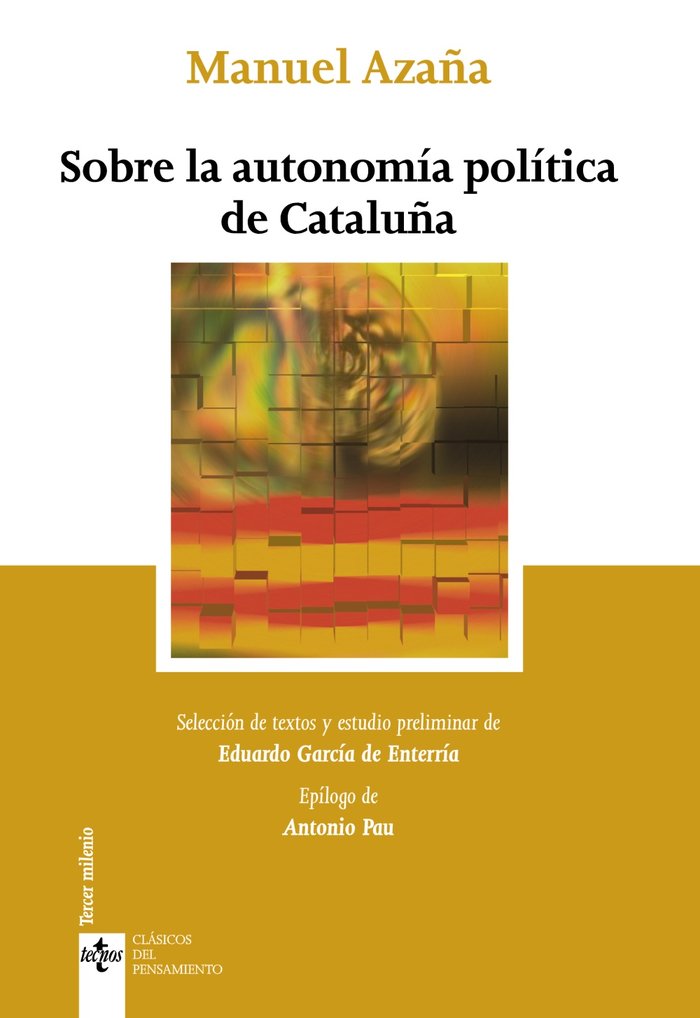 Sobre la autonomía política de Cataluña, de Azaña, Manuel | portada del libro