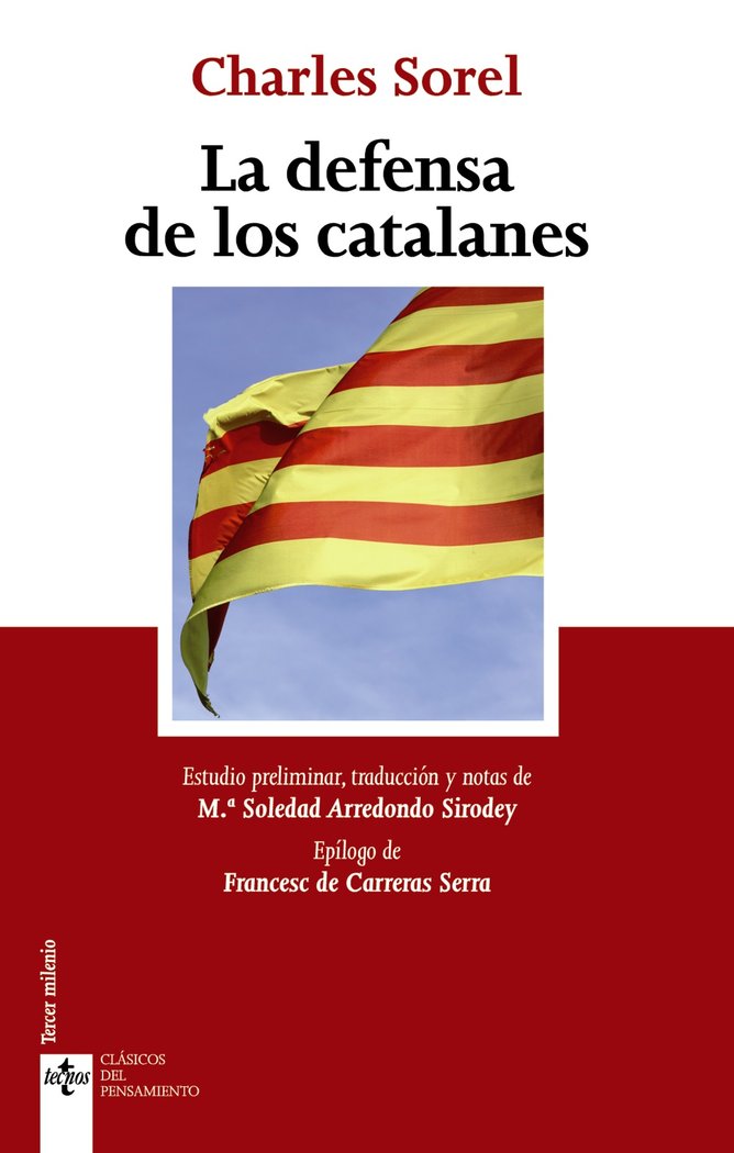 La defensa de los catalanes, de Sorel, Charles | portada del libro