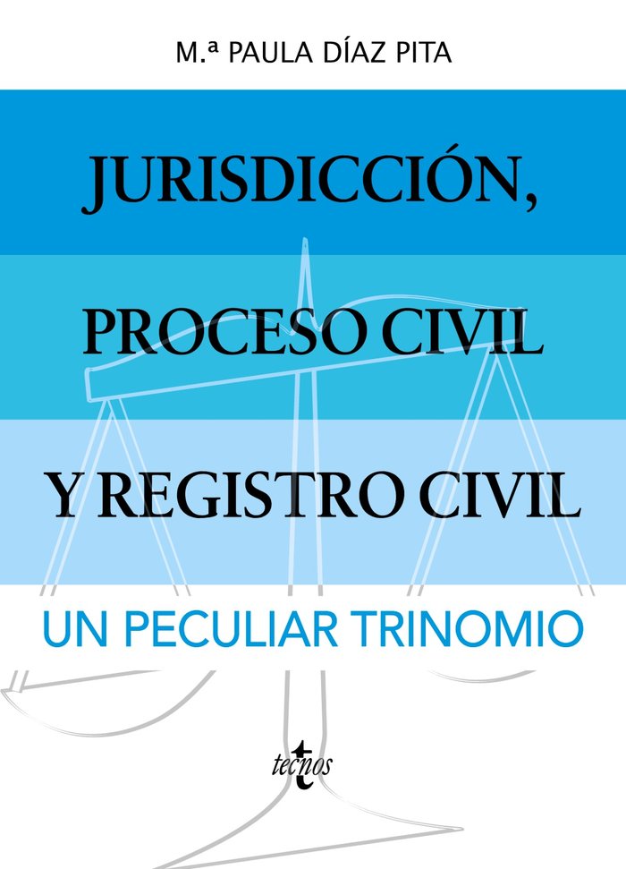 JURISDICCION PROCESO CIVIL Y REGISTRO CIVIL: UN PECULIAR TR, de DIAZ PITA, Mª PAULA | portada del libro
