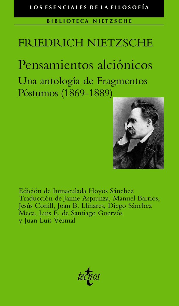 PENSAMIENTOS ALCIONICOS, de NIETZSCHE, FRIEDRICH | portada del libro
