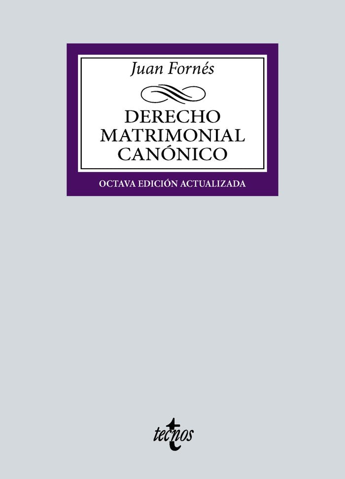 DERECHO MATRIMONIAL CANONICO, de FORNES DE LA ROSA,JUAN | portada del libro
