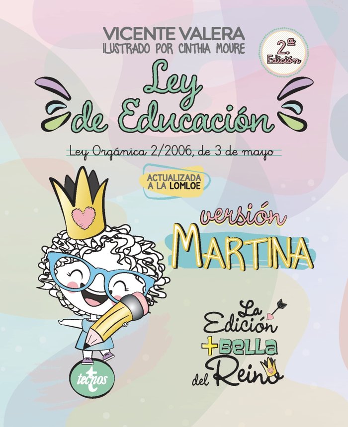 LEY DE EDUCACION VERSION MARTINA, de VALERA, VICENTE | portada del libro