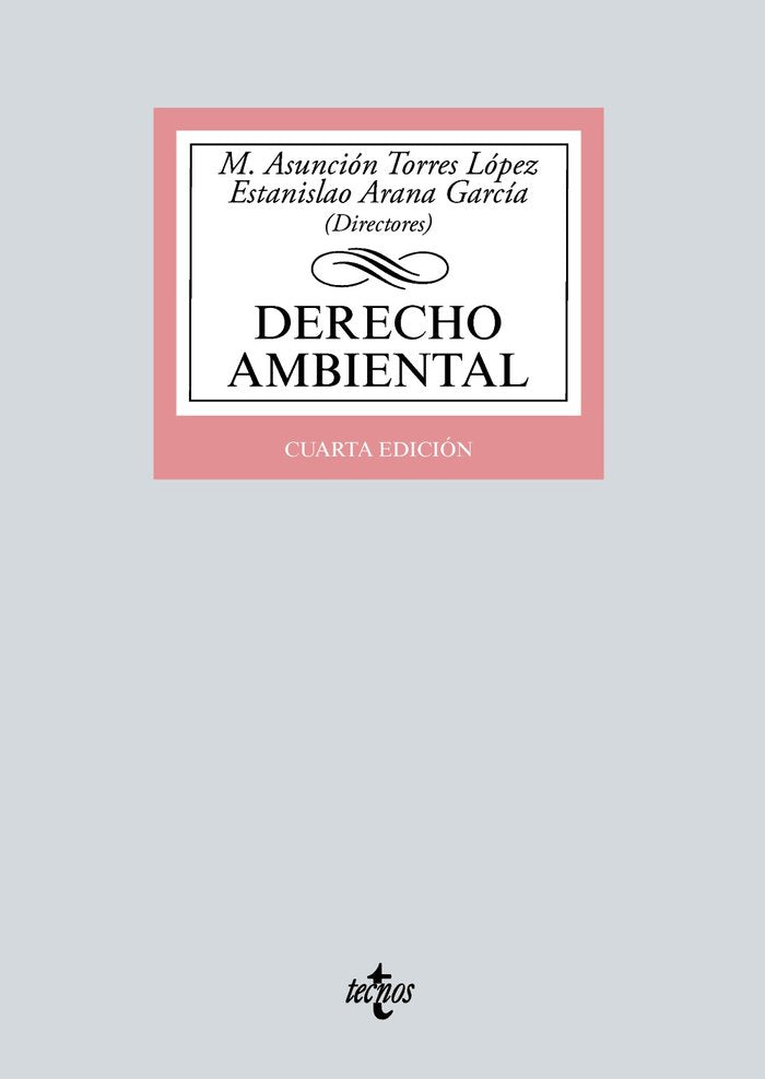 Derecho Ambiental, de TORRES LOPEZ, MARIA ASUNCION | portada del libro
