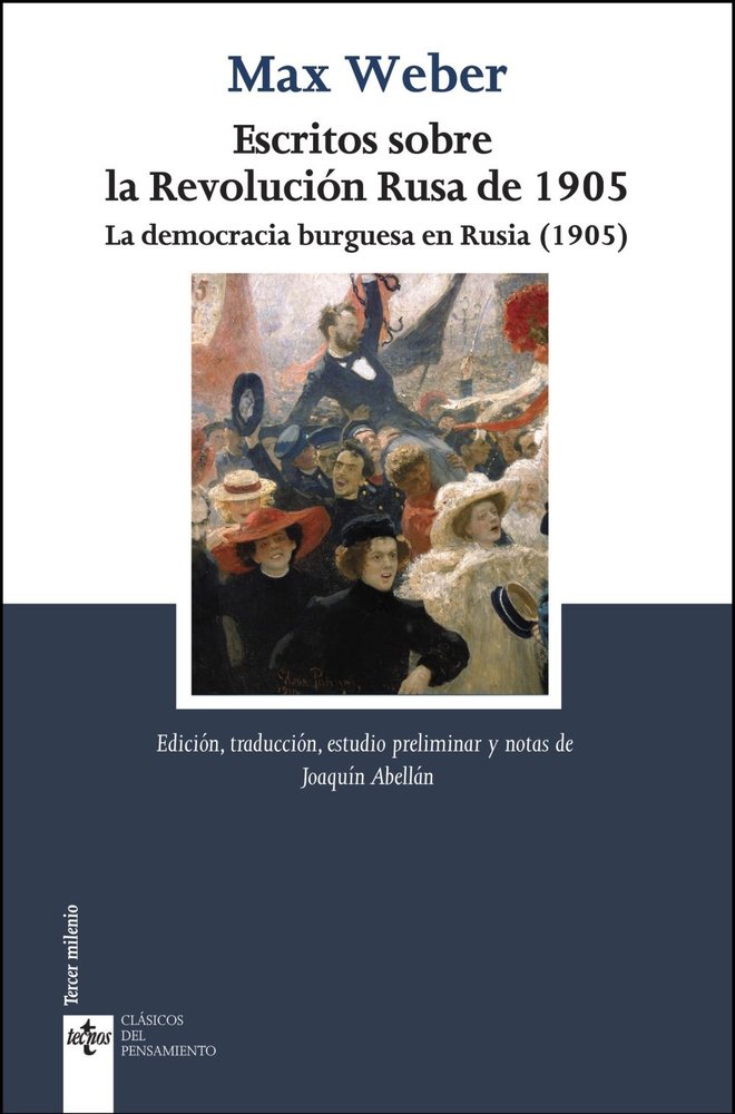 ESCRITOS SOBRE LA REVOLUCION RUSA DE 1905, de WEBER, MAX | portada del libro