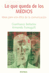 Lo que queda de los medios, de Bettetini | portada del libro