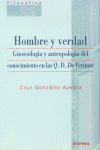 Hombre y verdad, de González Ayesta | portada del libro