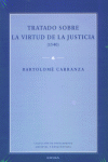 Tratado sobre la virtud de la justicia (1540), de Carranza | portada del libro