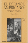 El español americano, de Saralegui Platero | portada del libro