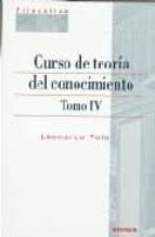 Curso de teoría del conocimiento, de Leonardo Polo | portada del libro