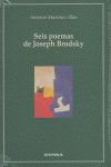 Seis poemas de Joseph Brodsky, de Martínez Illán | portada del libro